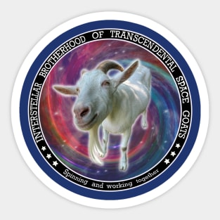 Space Goat Sticker